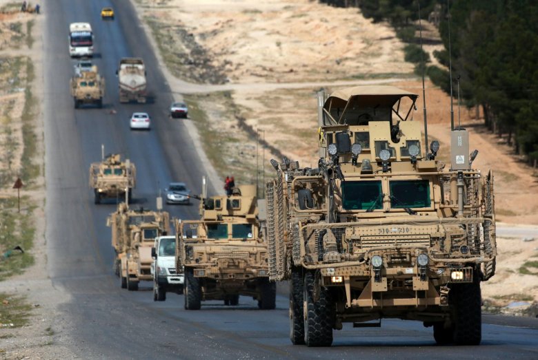 Колонна армии сша