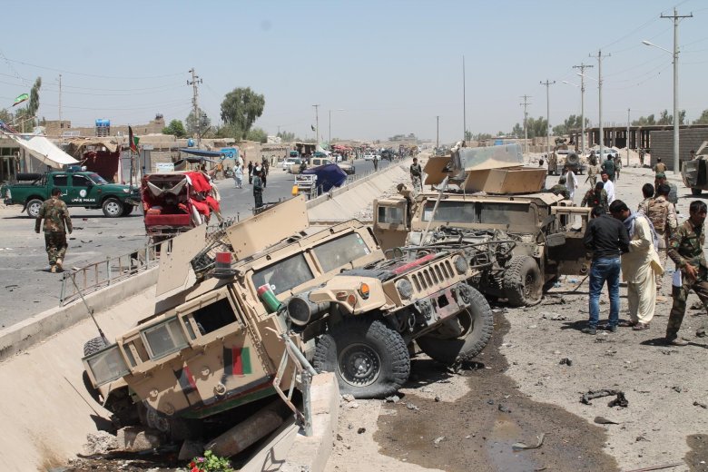 Подбитая техника нато в афганистане