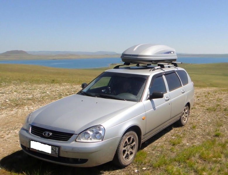 Багажник на крышу лада приора универсал