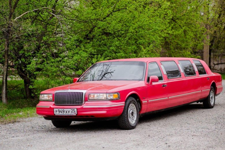 Lincoln town car 1992 лимузин