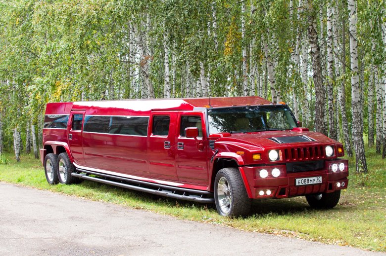 Хаммер н2 красный