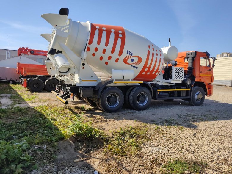 Автобетоносмеситель 58149z на шасси камаз 6520 9 м3