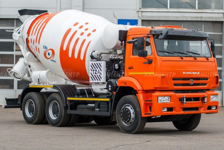 Автобетоносмеситель камаз
