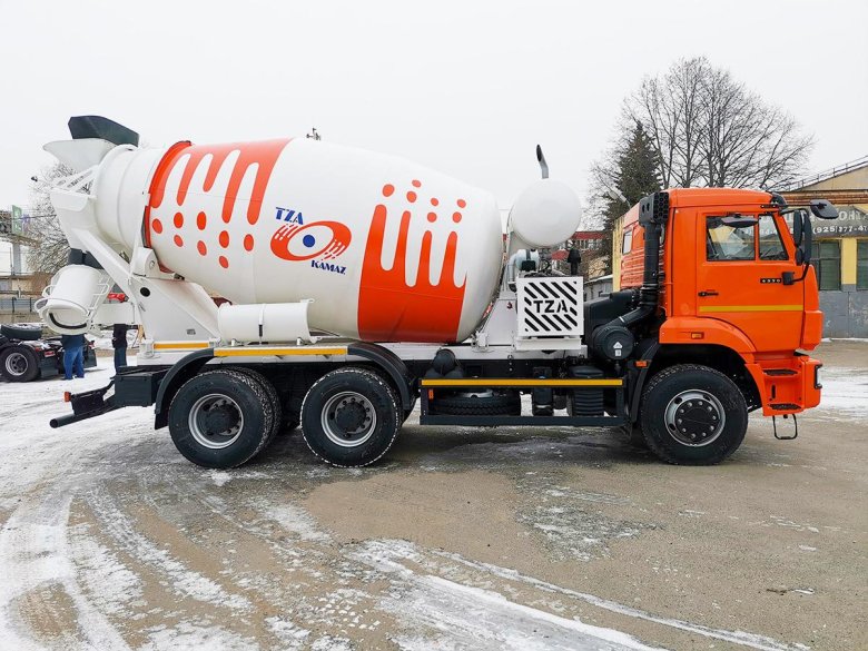 Автобетоносмеситель камаз