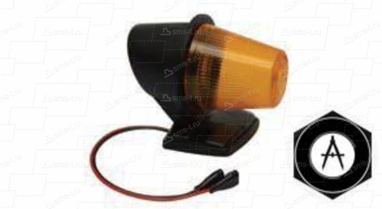 Габаритный фонарь оранжевый даф 105