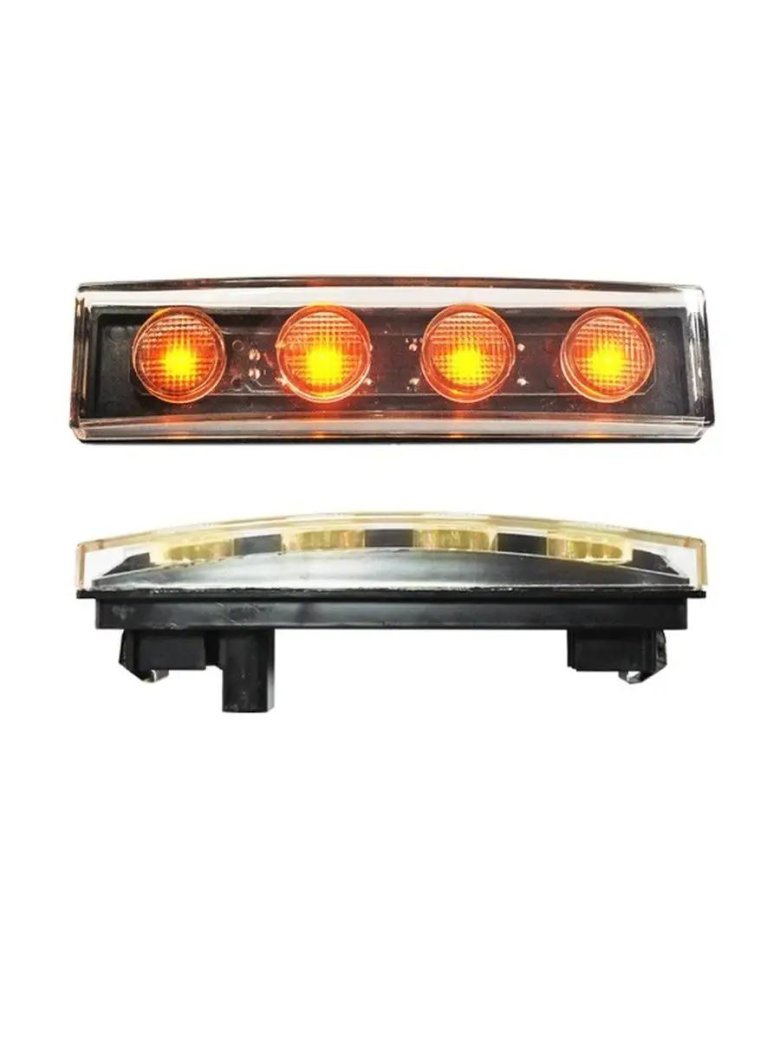 Фонарь габаритный желтый скания