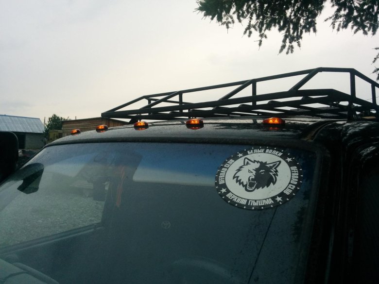 Светодиодная балка на уаз патриот крышу