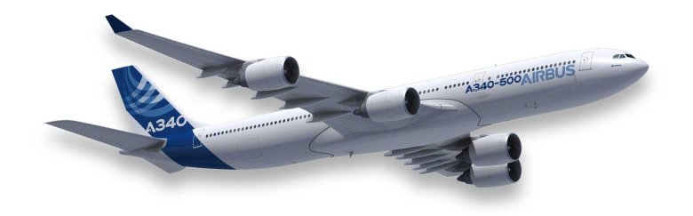 Самолет на прозрачном фоне