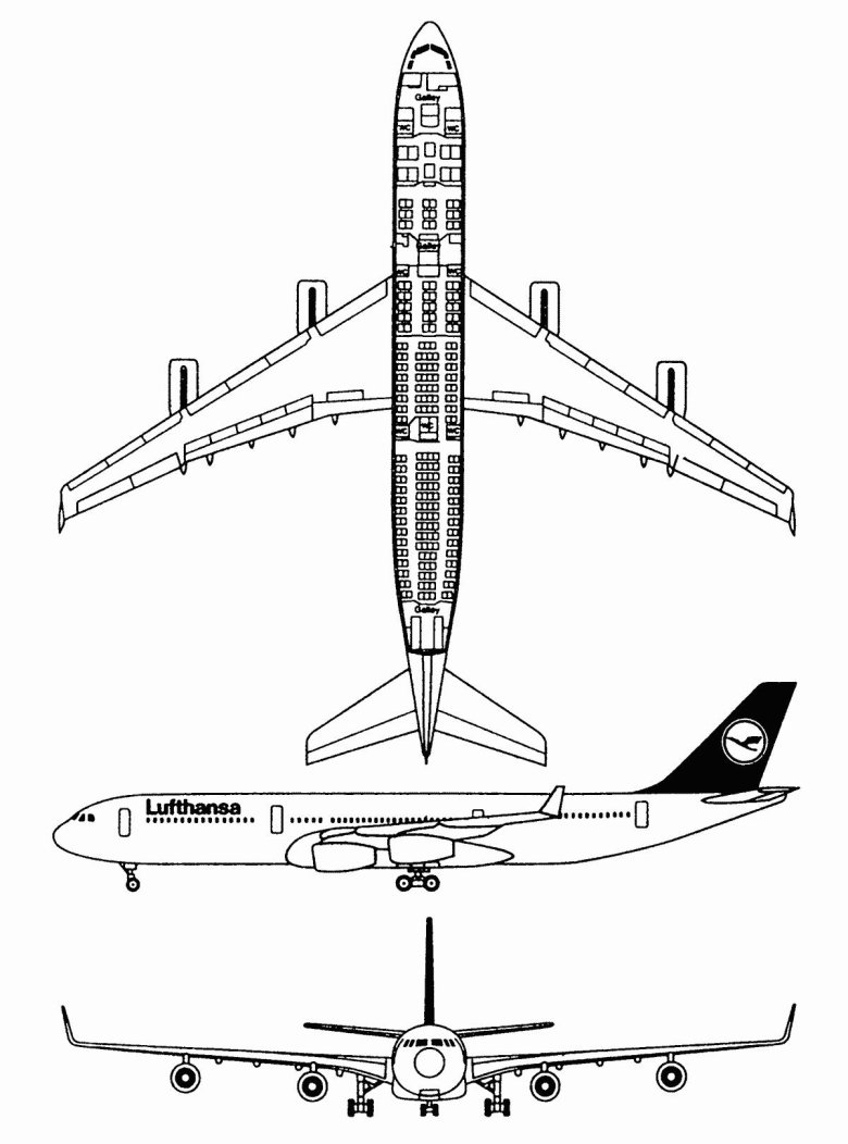 Общий вид самолета ил 86