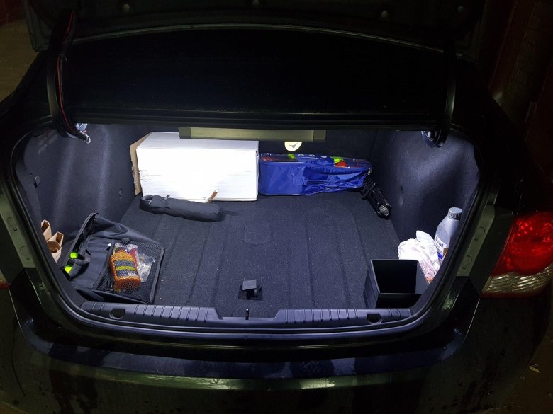 Подсветка багажника лада веста