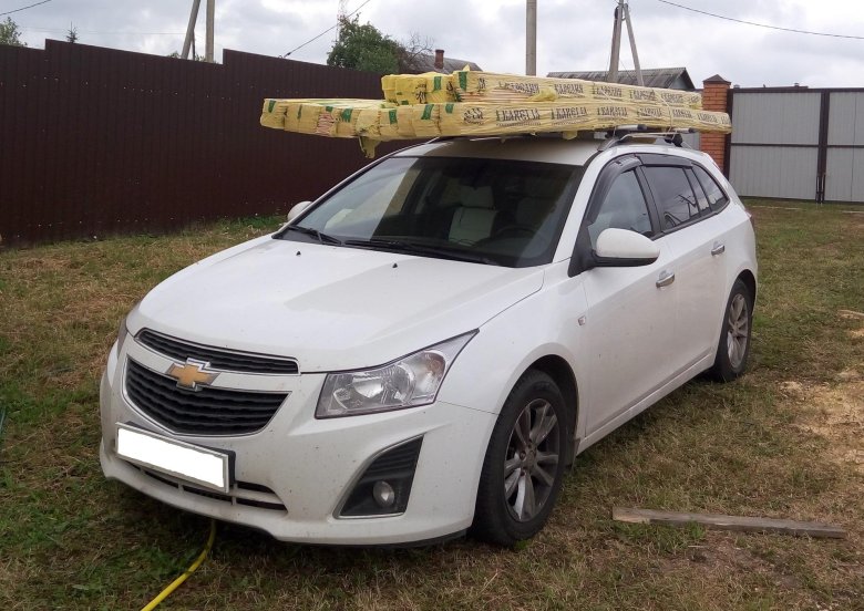 Багажник на шевроле круз