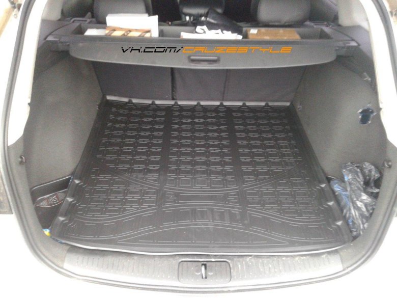 Коврик багажника шевроле круз хэтчбек в багажник