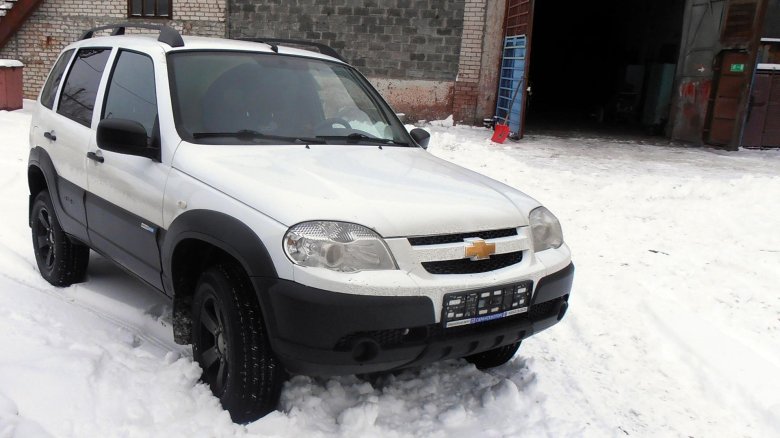 Цвет айсберг нива шевроле