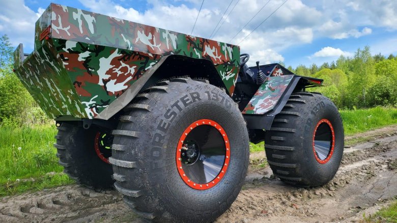 Вездеход болотоход