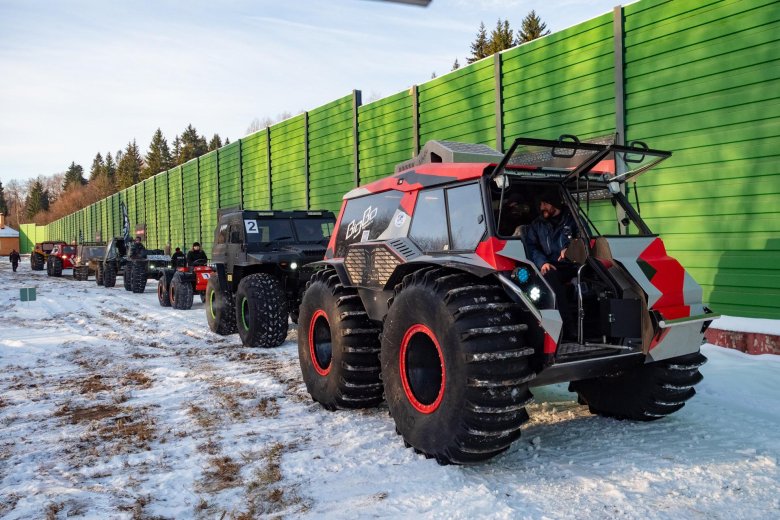 Вездеход-амфибия «трэкол»