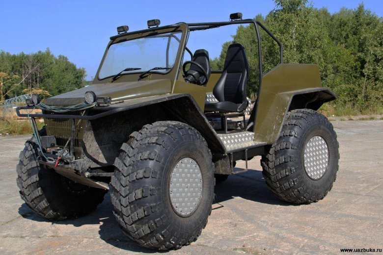 Вездеход-амфибия vektor 4x4