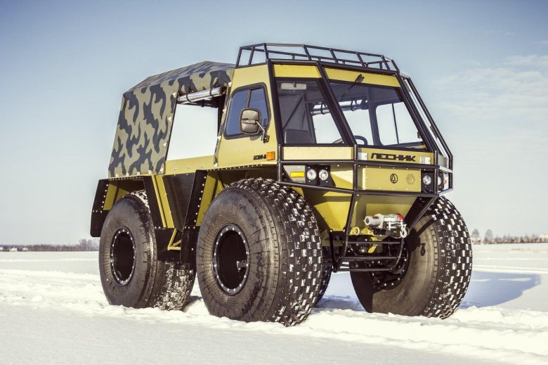 Вездеход трэкол лесник