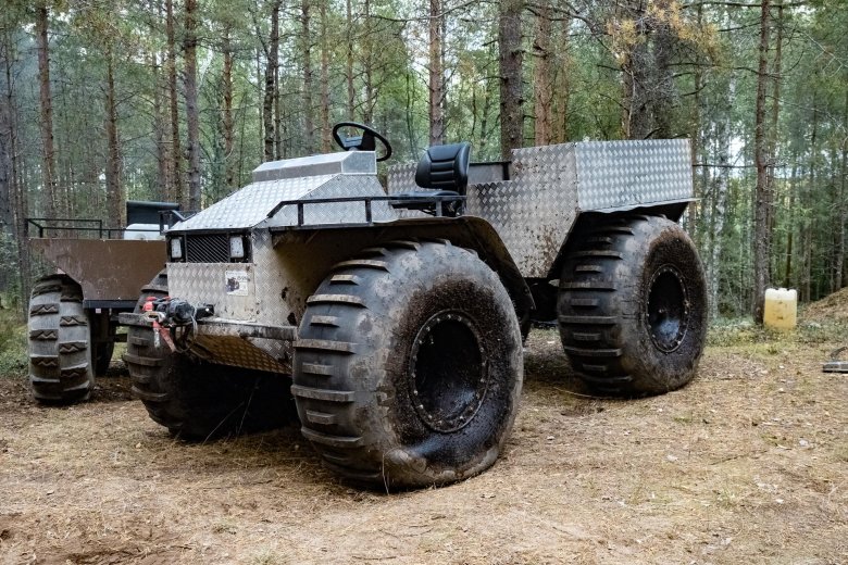 Вездеходы на шинах низкого давления