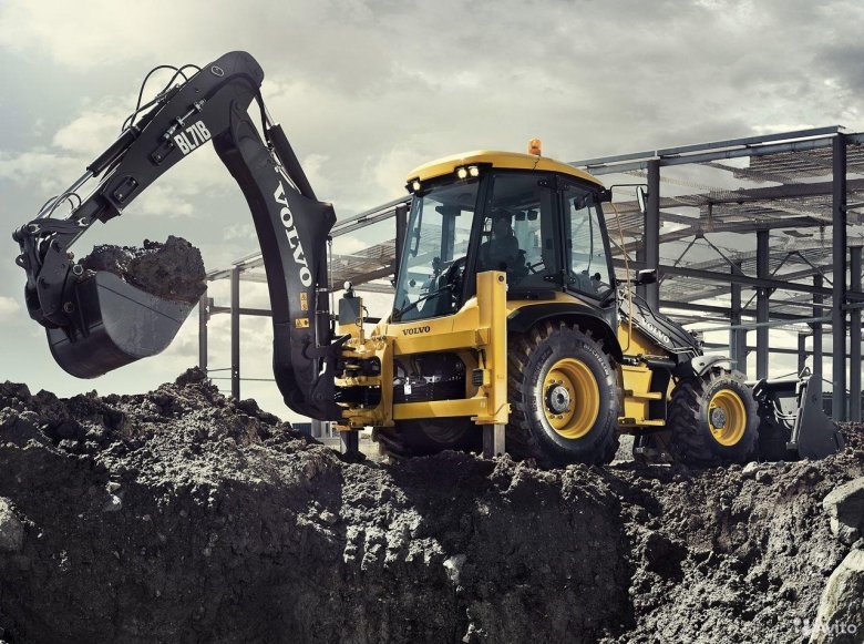 Экскаватор volvo bl71