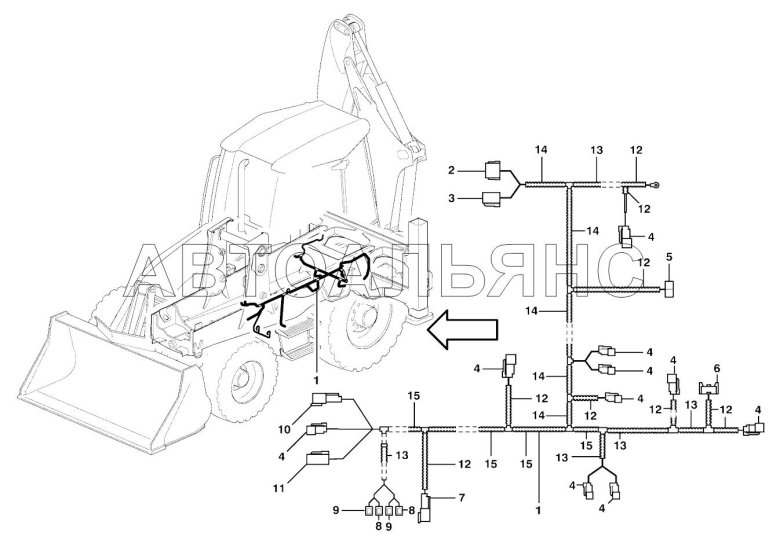 Топливная система volvo bl71b