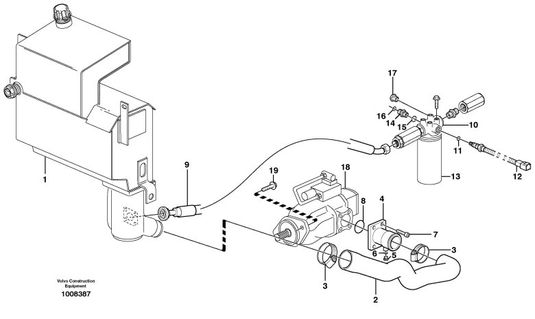 Вольво бл71 гидравлический фильтр