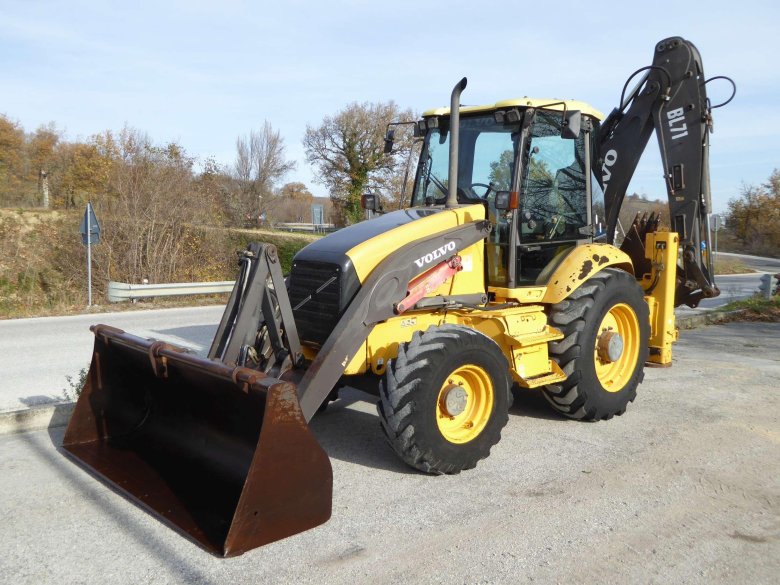 Экскаватор-погрузчик volvo bl71