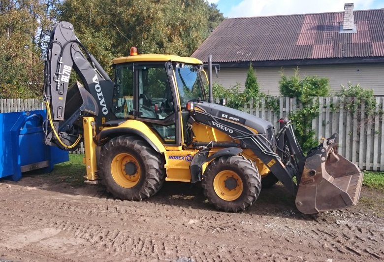 Аренда экскаватора погрузчика