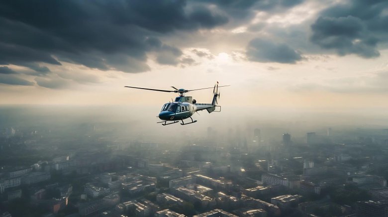 Вертолет летающий