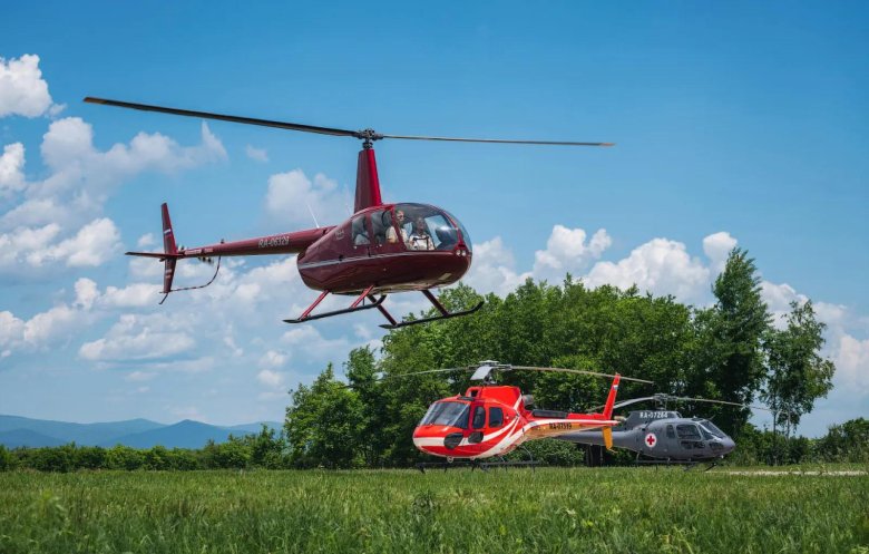 Вертолет robinson r66