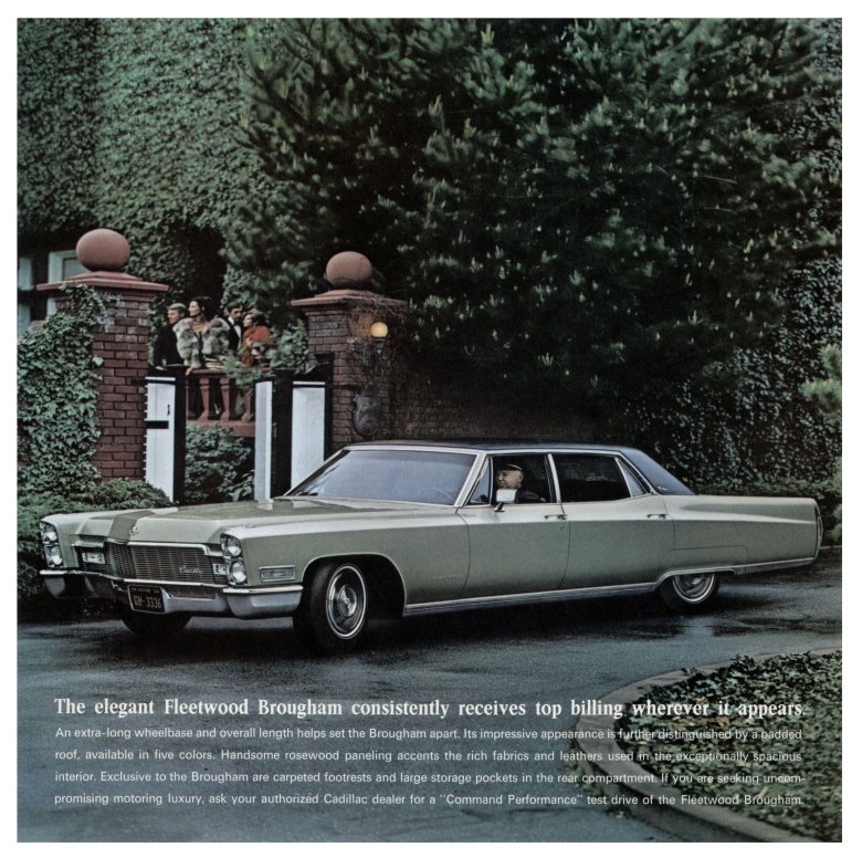 Cadillac fleetwood brougham 1968