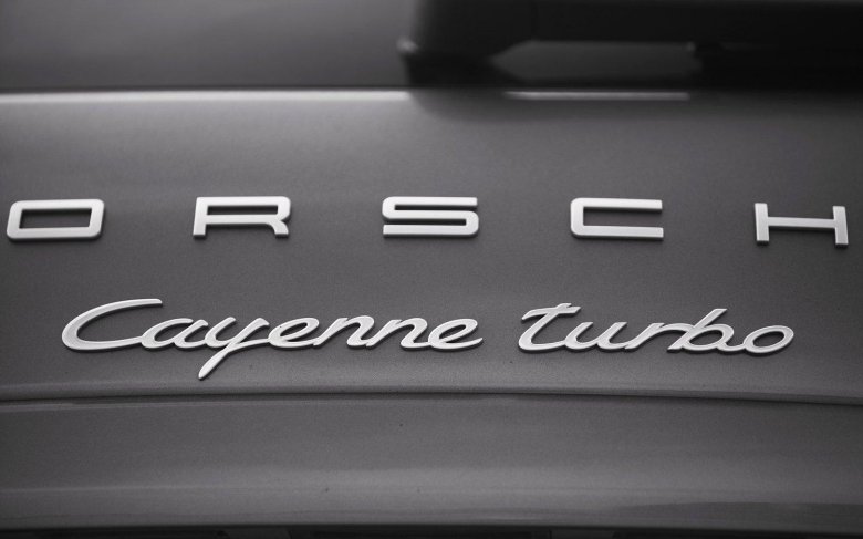 Надпись порше