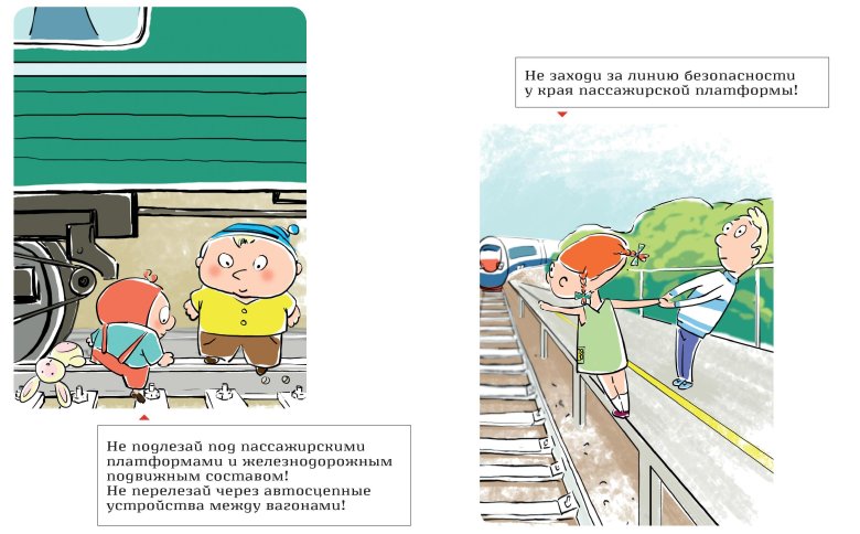 Правила безопасности на железнодорожном транспорте для детей