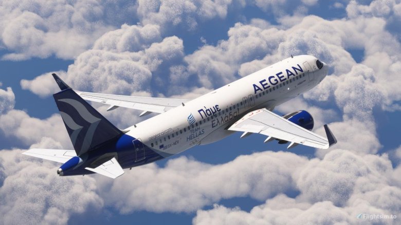 Aegean airlines хвост