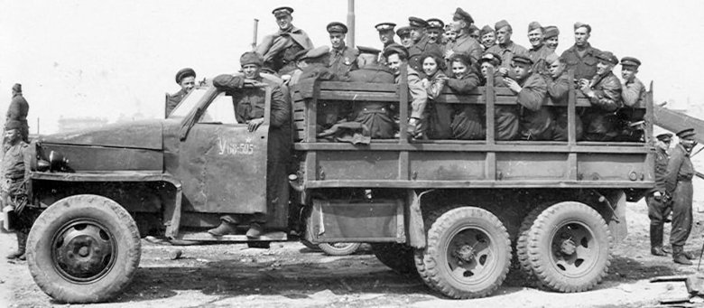Студебеккер автомобиль грузовой 1941 1945