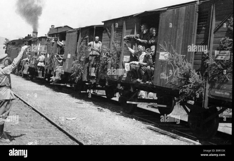 Военный поезд великой отечественной войны