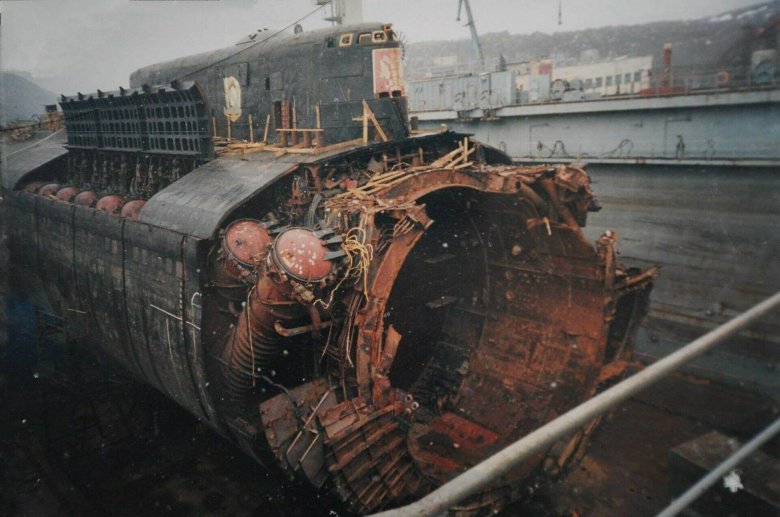 Курск после подъема