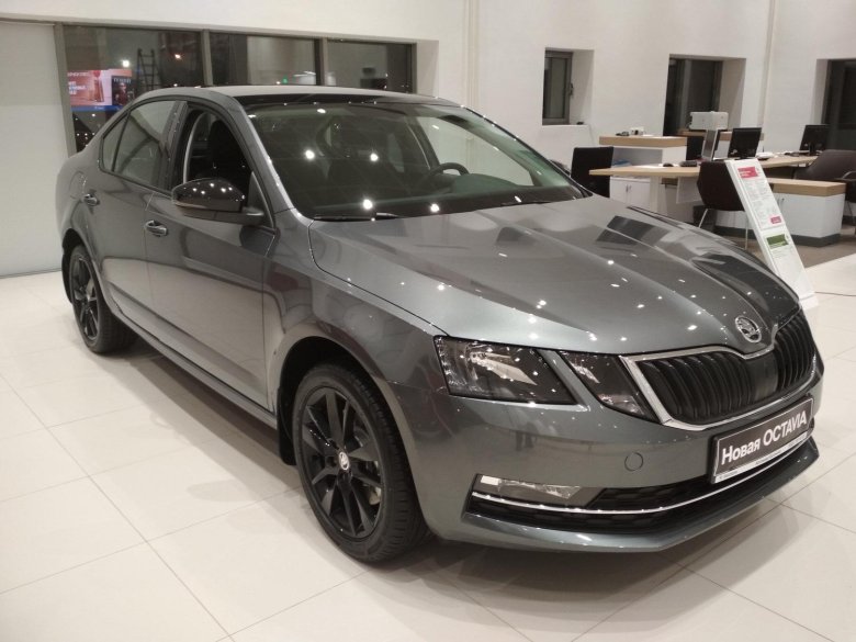 Skoda octavia a8 grey