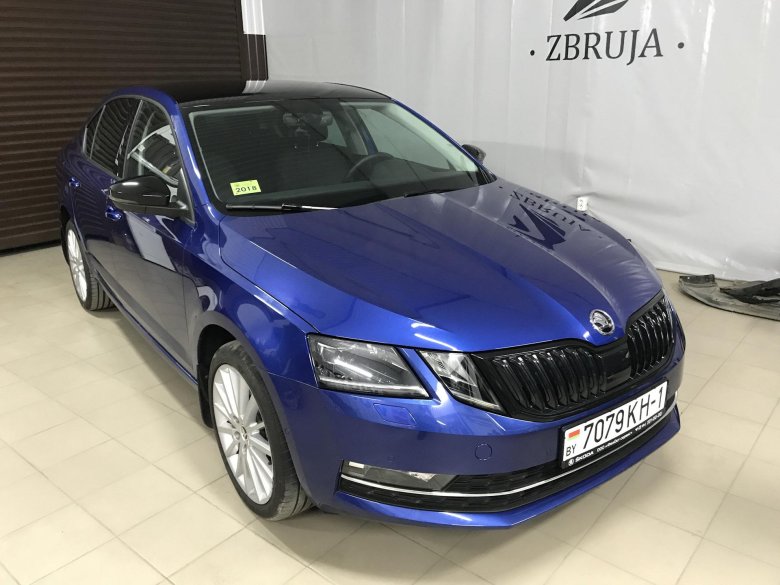 Skoda octavia a7 blue reef