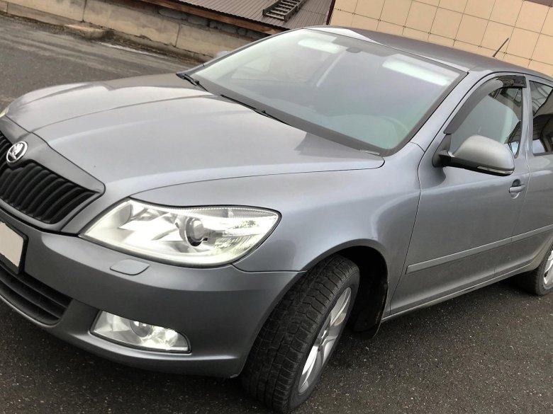 Skoda octavia a5 серая