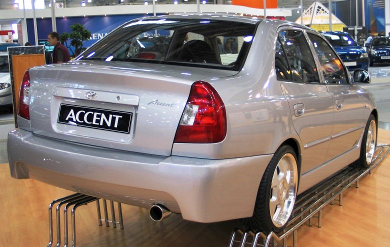 Hyundai accent обвес