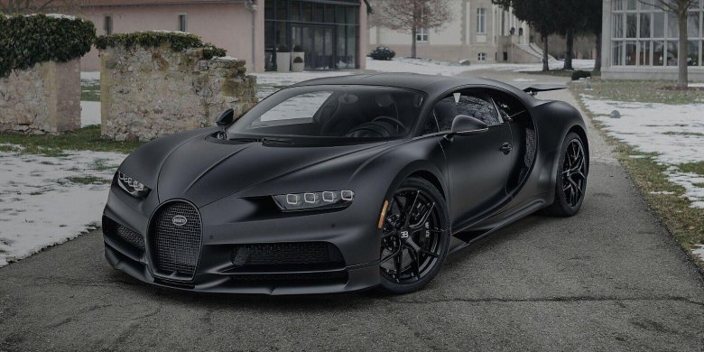 Бугатти чирон нуар