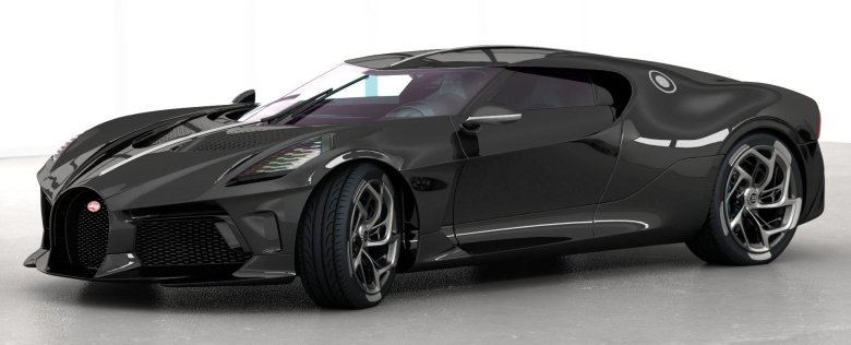 Bugatti la voiture noire 2019