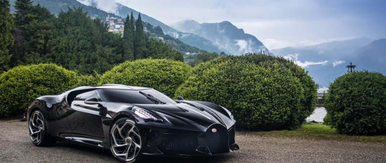 Bugatti la voiture noire 2019