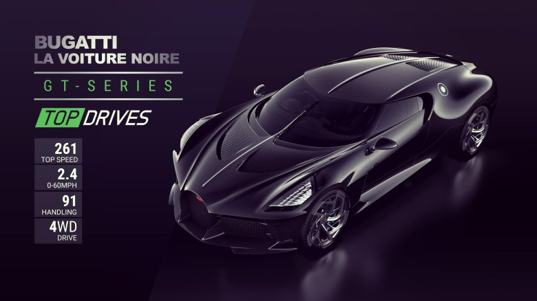 Bugatti la voiture noire