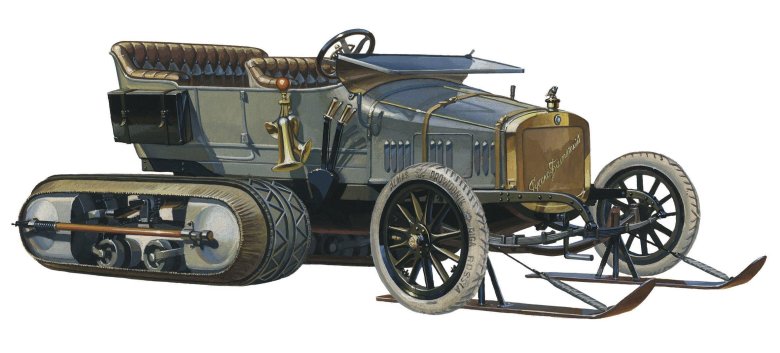 Руссо-балт кегресс полугусеничный