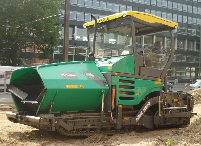 Асфальтоукладчик vogele 1800