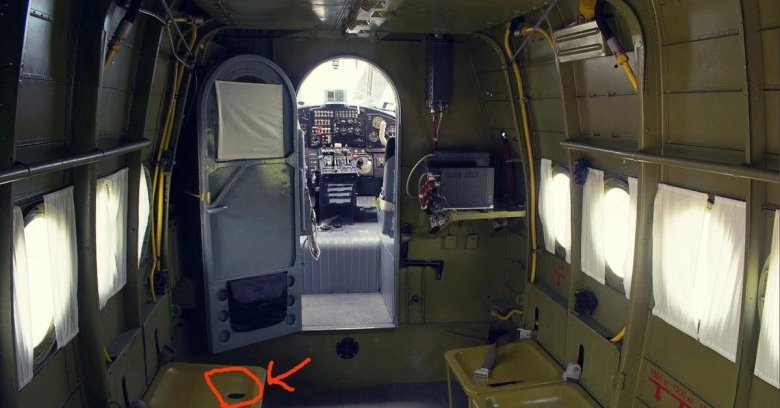 Ан 2 кабина салон