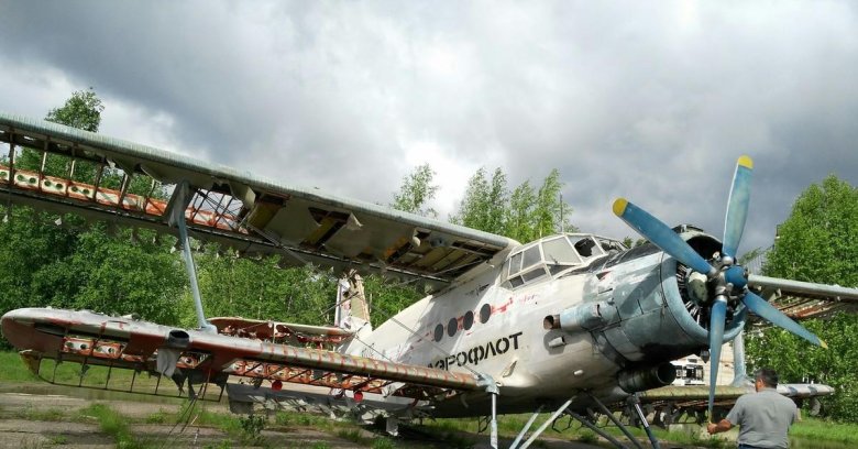 Курганский авиационный музей ан-2