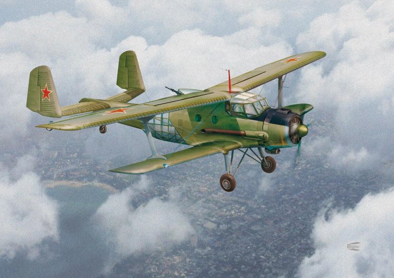 Военный самолет ан 2