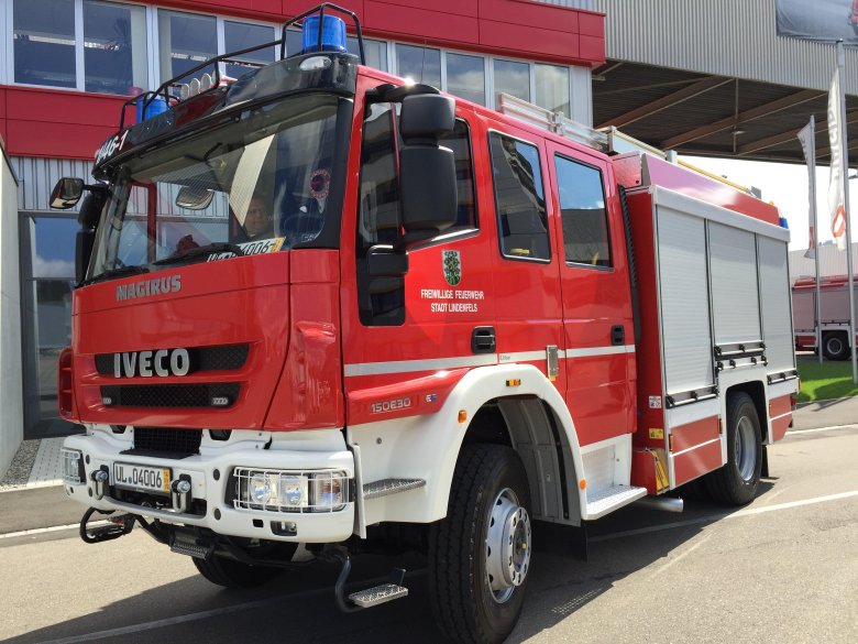Пожарная машина ивеко